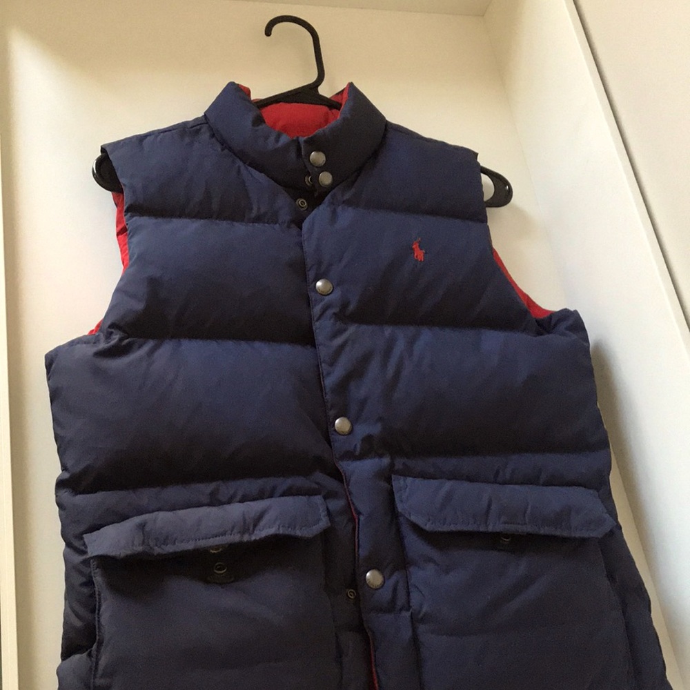 Polo puffer vest